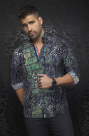 Au Noir Shirt | GOZZI, Green