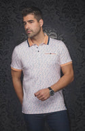 Au Noir Polo | BRYLEE, Orange