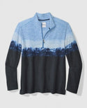 Tommy Bahama Azul Tides Ombré Half-Zip Sweatshirt | Blues