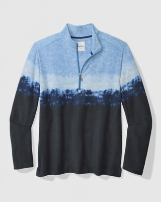 Tommy Bahama Azul Tides Ombré Half-Zip Sweatshirt | Blues