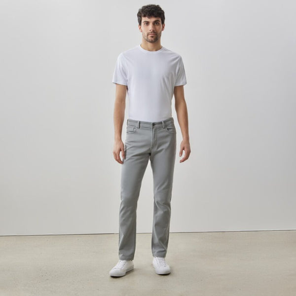 Robert Barakett Linear Pant | Light Grey - Caswell's Fine Menswear