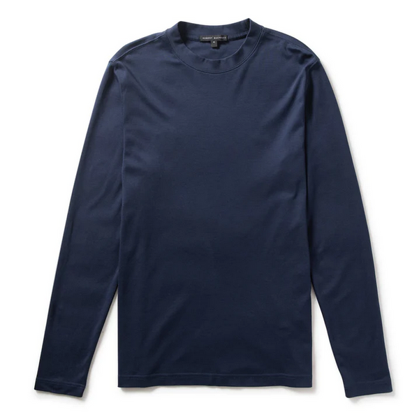 The Barakett High Crew, Blue Night - Caswell's Fine Menswear