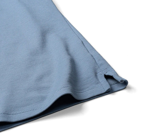 Robert Barakett V Tee, Dover Blue - Caswell's Fine Menswear