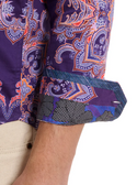 Robert Graham Shirt Casino Royal | Purple - Caswell's Fine Menswear
