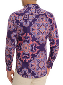 Robert Graham Shirt Casino Royal | Purple - Caswell's Fine Menswear