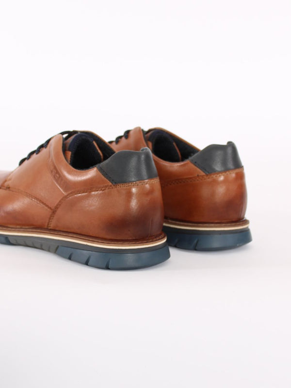 Bugatti Shoe Sammy Comfort, Cognac - Caswell's Fine Menswear