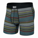 Saxx Vibe Super Soft Boxer Brief / Hyperactive Stripe- Multi - Caswell's Fine Menswear