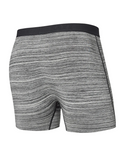 Saxx Ultra Super Soft Comfort Blend Boxer Brief 5" | Spacedye Heather- Grey - Caswell's Fine Menswear