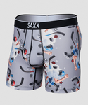 Saxx Volt Breathable Mesh Breathable Mesh Boxer Brief 5" | Timeout-Grey - Caswell's Fine Menswear