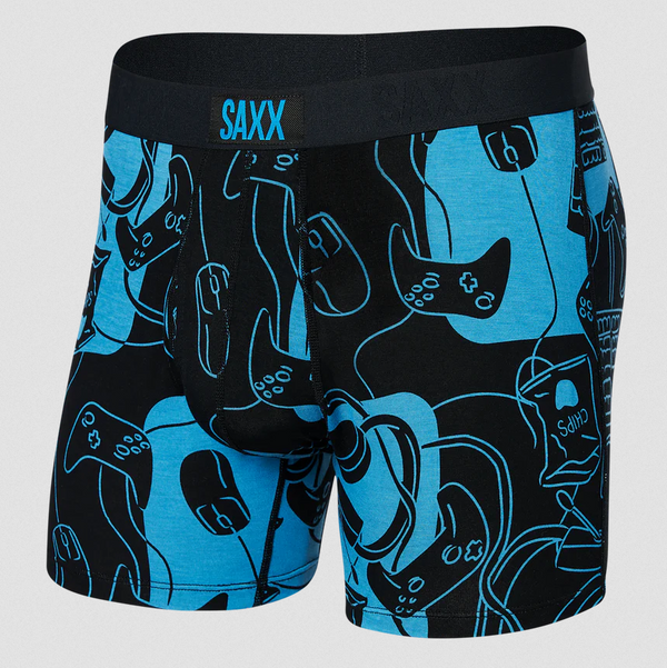 Saxx Ultra Comfort Blend Boxer Brief 5" | What to Play-Back - Caswell's Fine Menswear