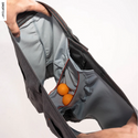 Saxx Land To Sand Hybrid Swim Short Swim Shorts 9" / Black Shade Heather - Caswell's Fine Menswear