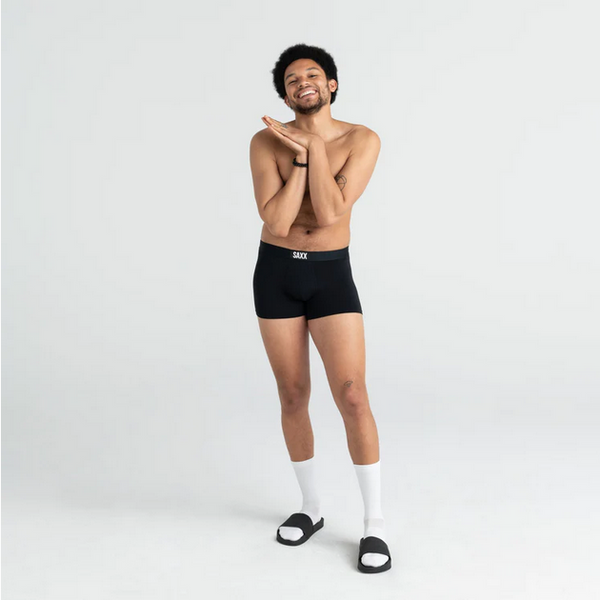 Saxx Vibe Super Soft Trunk / Black - Caswell's Fine Menswear
