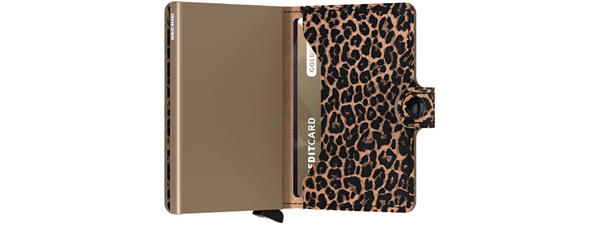 Secrid Mini Wallet Leo | Beige - Caswell's Fine Menswear