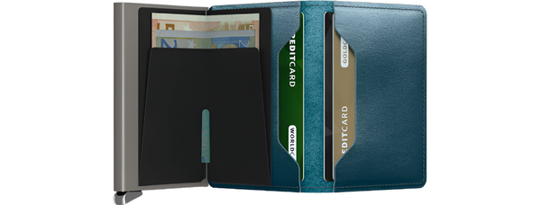 Secrid Premium Slim Wallet | Dusk Teal - Caswell's Fine Menswear