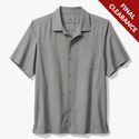 Tommy Bahama Coastal Breeze Check IslandZone® Camp Shirt | Shadow