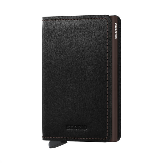 Secrid Slimwallet Original | Black/Brown