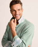 Tommy Bahama Las Arias Polo Long Sleeve | Azue Water Heather - Caswell's Fine Menswear