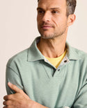 Tommy Bahama Las Arias Polo Long Sleeve | Azue Water Heather - Caswell's Fine Menswear