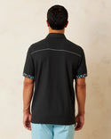 Tommy Bahama Cocktail Time Five o'Clock IslandZone® Polo, Black - Caswell's Fine Menswear