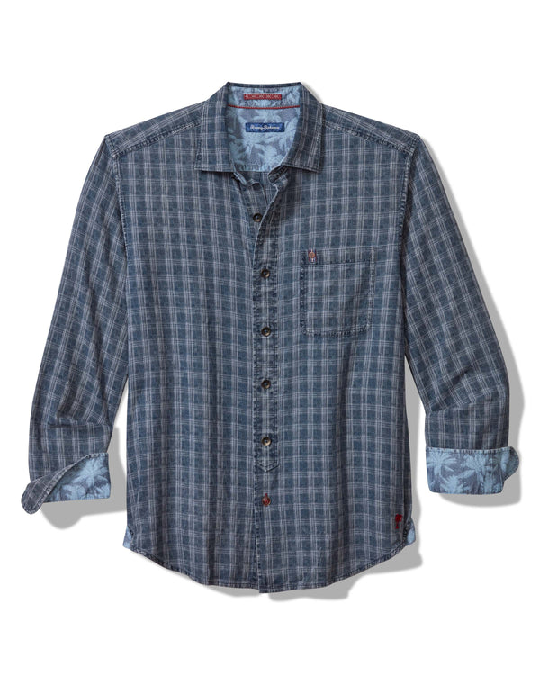 Tommy Bahama Lopez Island Check | Island Navy - Caswell's Fine Menswear