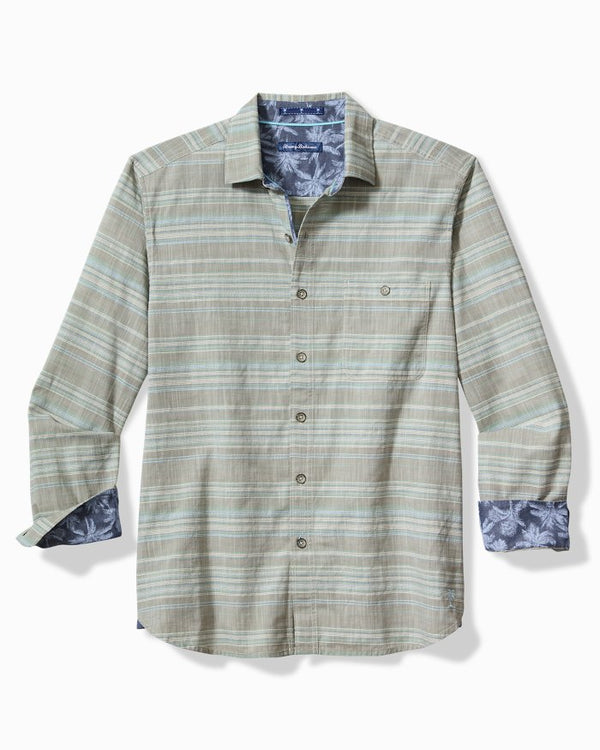 Tommy Bahama Sierra Sands Long-Sleeve Shirt | Tea Leaf - Caswell's Fine Menswear