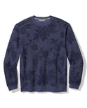 Tommy Bahama Bay Blooms Crew | Deep Marine - Caswell's Fine Menswear