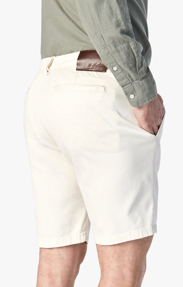 34 HERITAGE Arizona Shorts In Coconut Milk Touch - Caswell's Fine Menswear