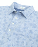 Lindley Polo, Chambray - Caswell's Fine Menswear