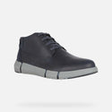 Mid-Calf Boots in Navy - Caswell's Fine Menswear
