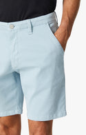 Arizona Shorts In Light Blue Soft Touch - Caswell's Fine Menswear