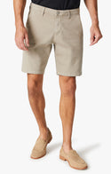 Arizona Shorts In Aluminum Soft Touch - Caswell's Fine Menswear