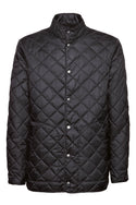 Coryan Quilted Jacket in Navy - Caswell's Fine Menswear