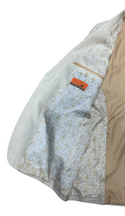 Linen Blazer/Suit Separate, Natural - Caswell's Fine Menswear