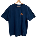 T-Shirt New Pint of View, Navy - Caswell's Fine Menswear