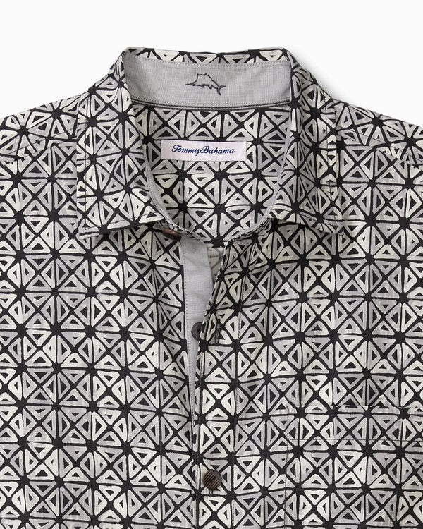 TOMMY BAHAMA  Tropical Tiles IslandZone® Camp Shirt - Caswell's Fine Menswear
