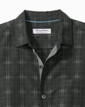 Coconut Point Concord IslandZone® Plaid Shirt, Black - Caswell's Fine Menswear
