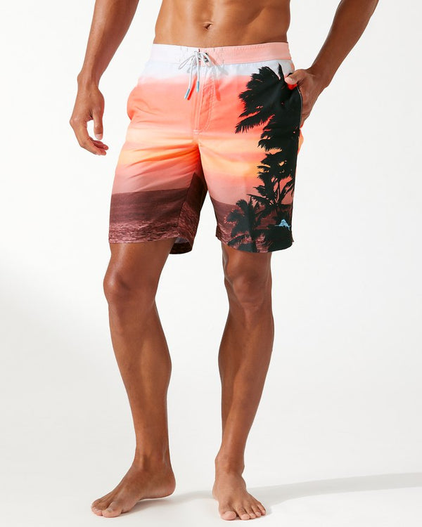 Baja Sunset Paradise 9-Inch Board Shorts - Caswell's Fine Menswear