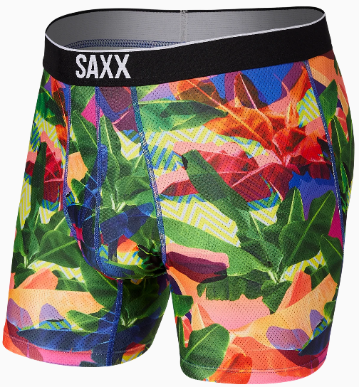 SAXX BOXER BRIEF VOLT LUMINOUS FOLIAGE - Caswell's Fine Menswear