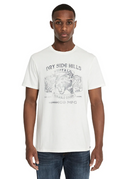 BUFFALO Tarend Distressed Print T-Shirt - Caswell's Fine Menswear