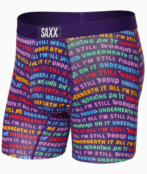 SAXX Vibe Super Soft  Boxer Brief / Underneath It All- Multi - Caswell's Fine Menswear