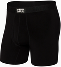 SAXX Ultra  Super Soft  Boxer Brief / Black/Black - Caswell's Fine Menswear