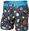 SAXX Vibe  Super Soft  Boxer Brief / Balls To The Walls- Black - Caswell's Fine Menswear