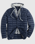 Lancaster Quilted Sport Jacket in Wake - Caswell's Fine Menswear