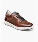 Heist Moc Toe Lace Up Sneaker in Cognac - Caswell's Fine Menswear