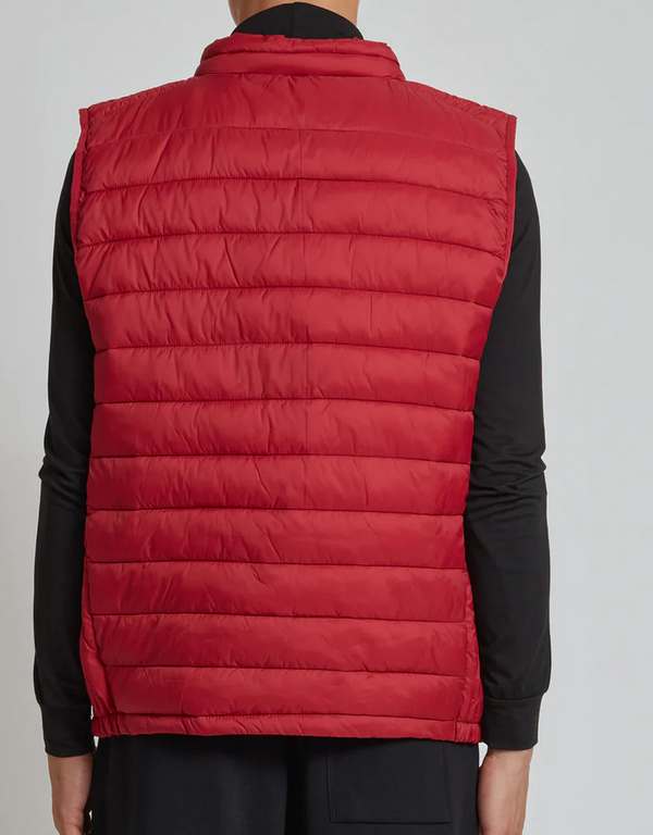 Ultralight Vest in Scarlet - Caswell's Fine Menswear