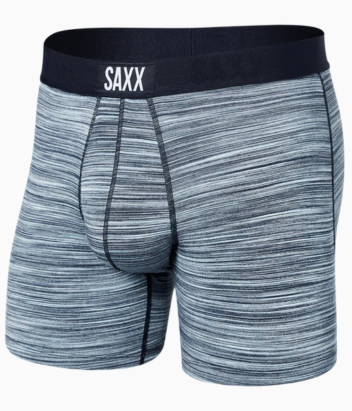 Boxer Brief Vibe Space Dyed Heather Blue - Caswell's Fine Menswear