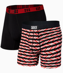 Boxer Brief 2 Pack Vibe Minty Fresh/Black - Caswell's Fine Menswear