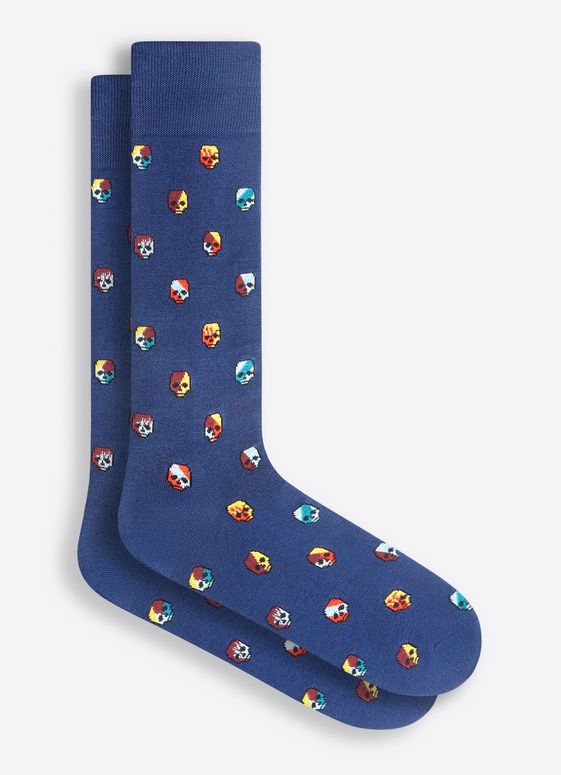 Socks Made in Italy, Night Blue - Caswell's Fine Menswear