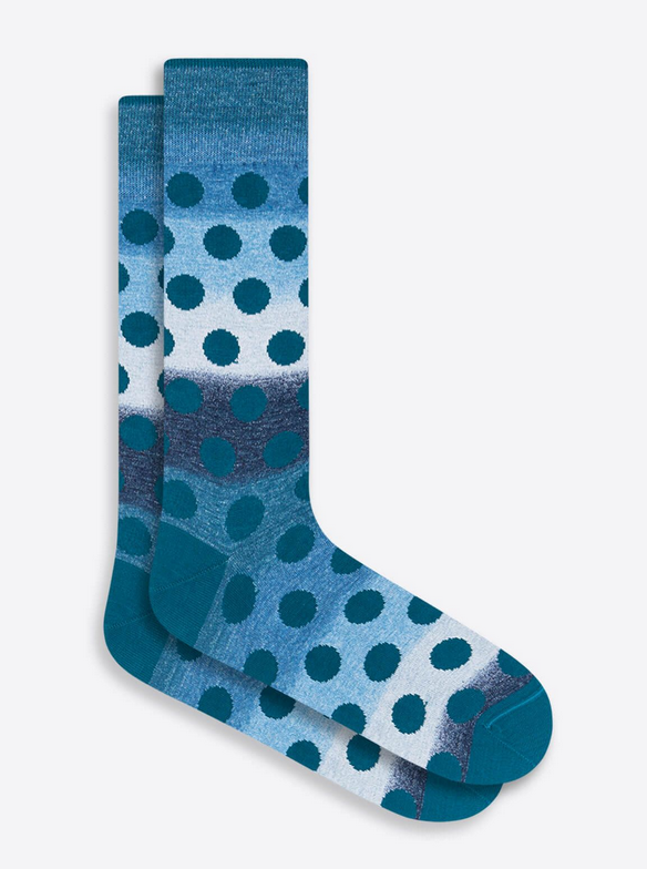 Socks Made in Italy, Teal - Caswell's Fine Menswear