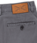 Luxury Stretch Shorts, Grey - Caswell's Fine Menswear
